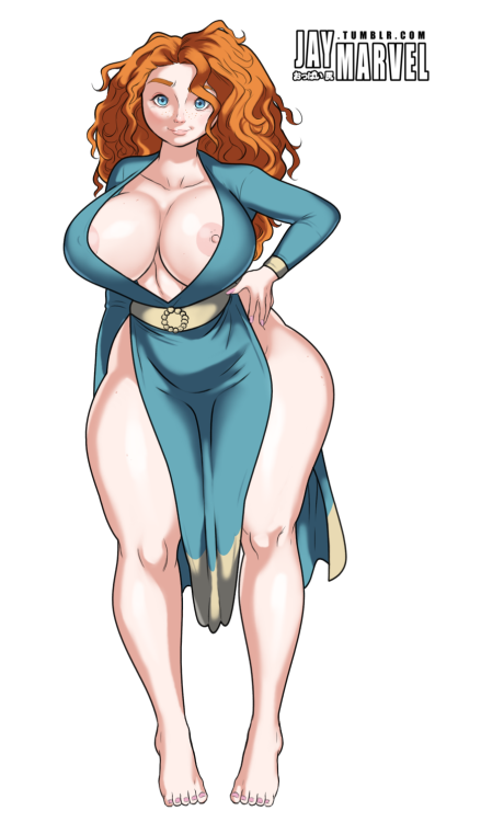 jay-marvel:Merida from Brave Redraw ;9 porn pictures