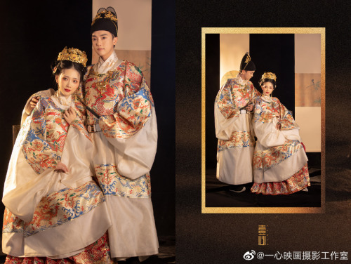 chinese wedding hanfu by 一心映画