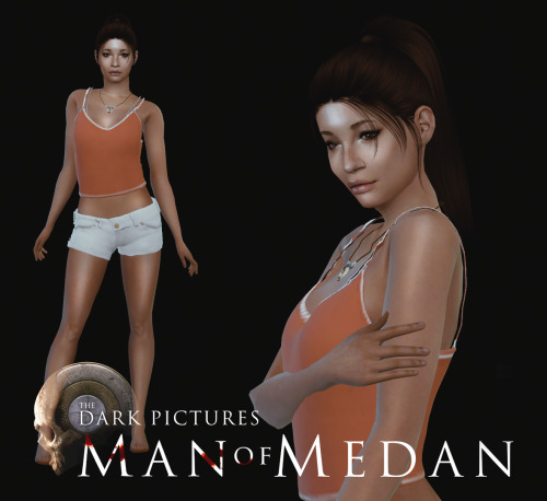 Man of Medan Felicite  “Fliss” Dubois SimI recomend download this set (not include)Game version 1.56