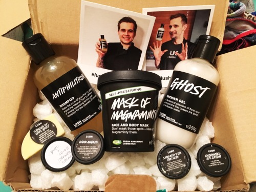 Second Lush Kitchen order part 2 Antiphilitron Shampoo Ghost Shower gel Mask of Magnaminty (non-kitc