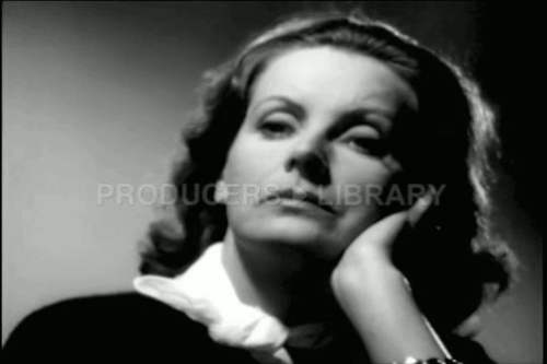 The Duchess Of Langeais Screen-test By William Daniels, 1949.