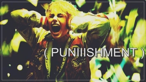 puniiishment:   P U N I S H M E N T ;; noun               ”the infliction or imposition of a                 penalty as retribution for an offence.”                                                      