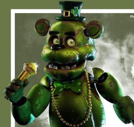 photo Shamrock Freddy Toy shamrock freddy headcanons