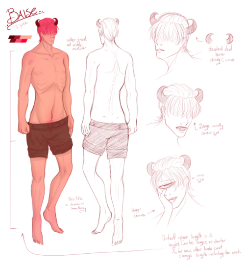 A character sheet for Baise. I made it awhile ago but could never figure out colors for him and yay 