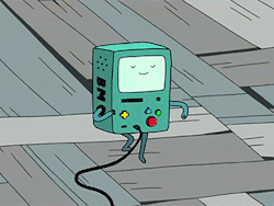 insanelygaming:  Adventure Time  (via Mike Cummings)  A dancing BMO should calm my rage.