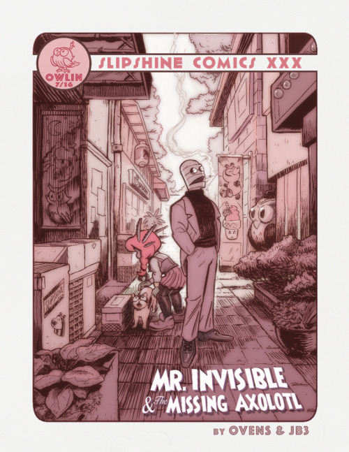 With this chapter of Mr.Invisible, @sayunclecomics has been inking my slipshine pages for 1 year! Ne