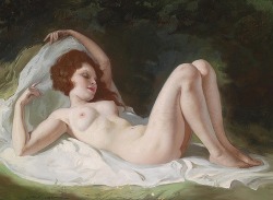 artbeautypaintings:  Female nude - Maria