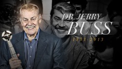 fuckyeahlakers:  Dr. Jerry Buss, longtime owner of the Los Angeles Lakers, passed away today at 5:55 am after a long illness. He was 80 years old.  “We not only have lost our cherished father, but a beloved man of our community and a person respected