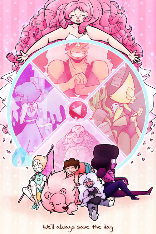 steveholtvstheuniverse:  Sparkle SU print now on sale! I put my sparkly SU print up on my shop for a limited holiday run! I’m in a tough financial spot so any and all likes and reblogs are appreciated. Thanks! 
