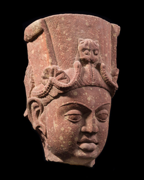 Vishnu head from Mathura