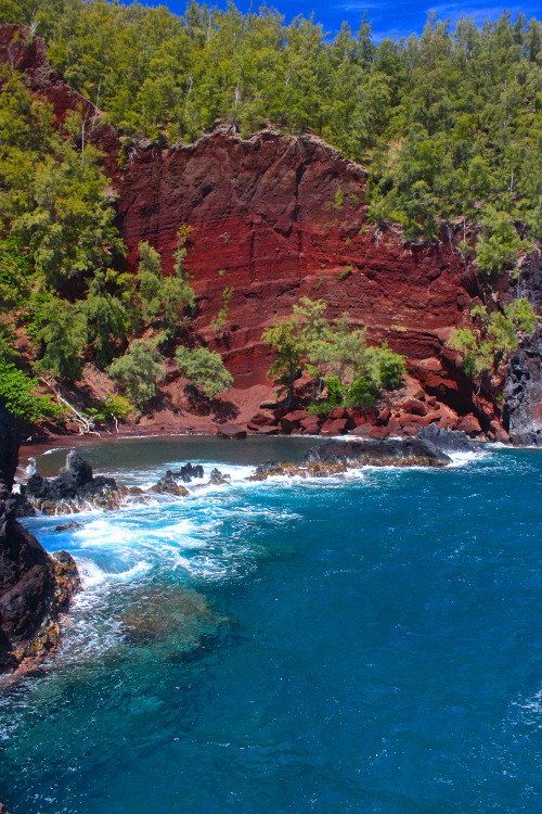 in the search for Red Beach…