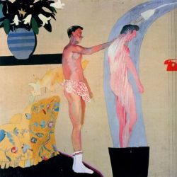 doctordee:bobbygio:   David Hockney, Domestic