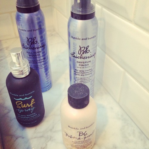 For hair with volume that really works, and stays! And without the heavy, greasy feeling! #bumbleand