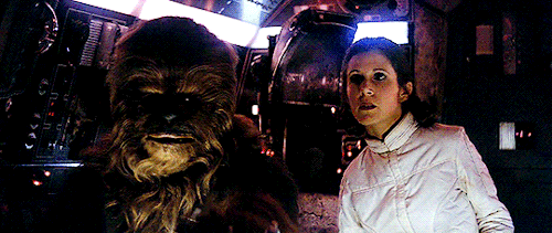 deputychairman:I think Leia and Chewie get drunk together and swap stories about ridiculous things H