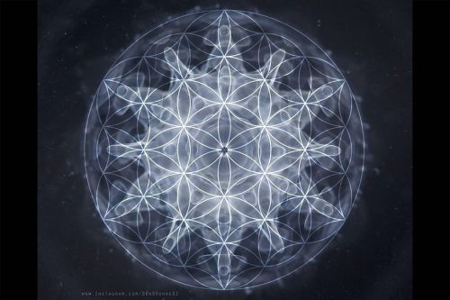 Blue Star. #energy #cymatics #water #vortex #light #kundalini #music #love #spiritualty #mandala #to