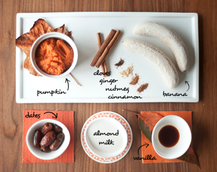 alliefancyyy:  Post-run Pumpkin Spice Banana Smoothie ½ cup canned pumpkin 1 cup