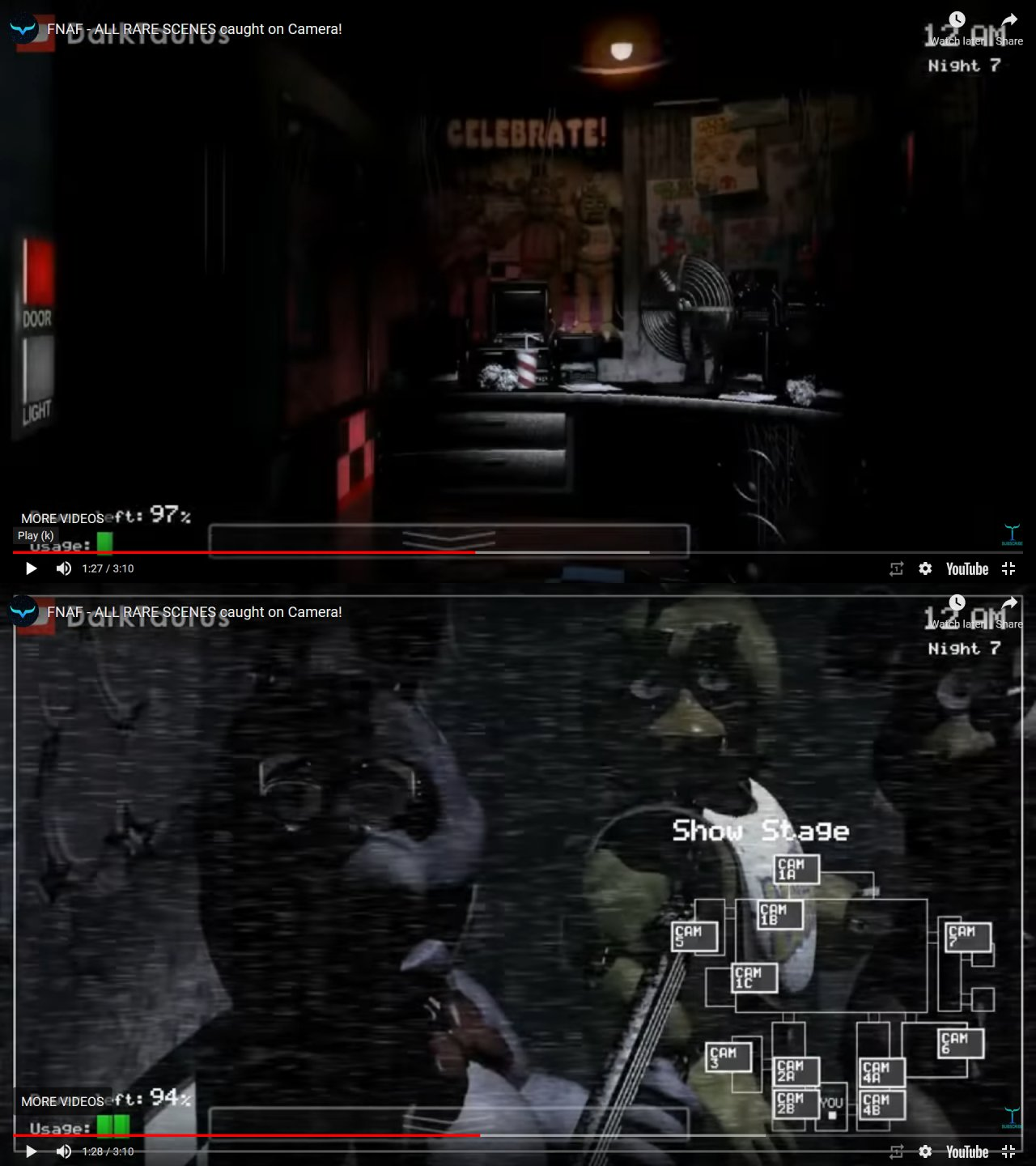 Fnaf 1 camera setup, Wiki