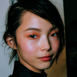 versacegods:Xiao Wen Ju @ Sportmax Fall 2013 Backstage