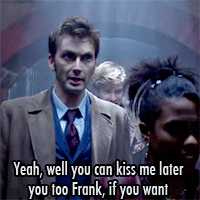 marriagehoney:  in which the Doctor is very heterosexual 