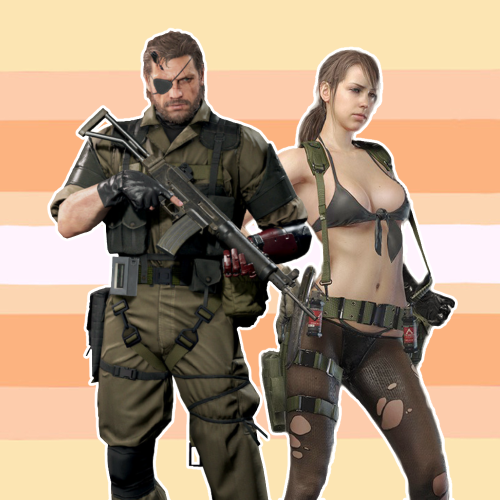  VENOM SNAKE & QUIET FROM MGS PHANTOM PAIN ARE BEST FRIENDSrequested by anonymous 