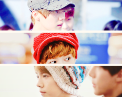 derps-yeollie:  Luhan and his hats 