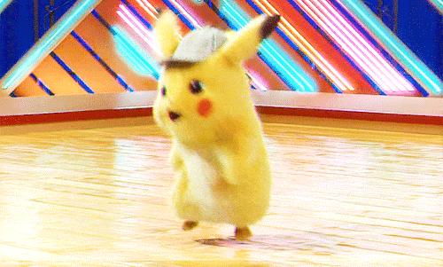 XXX captainpoe: Detective Pikachu dancing! photo