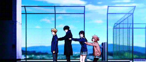 bokutouh:  Kyoukai no Kanata: Mirai-hen || Ending visuals.