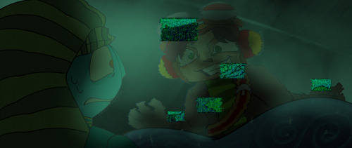 Who Would Make A Psychonauts Au Where Razputin Is Turbo And D'Art Is Vanellope... Not Me No Way.......
