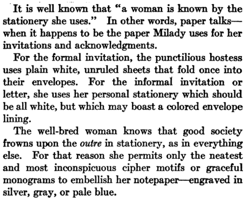  Etiquette Problems in Pictures, Lillian Eichler, 1924 