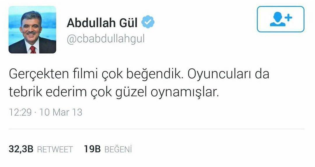 Abdullah Gül
- Gerçekten...