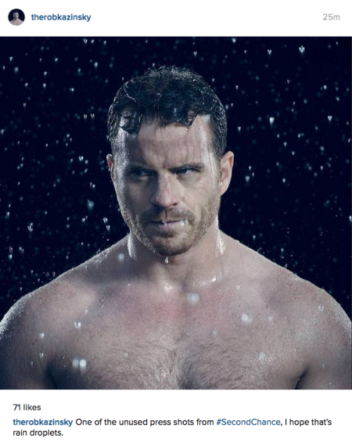 mynewplaidpants:  It’s true - facials are the fastest way to my heart, Rob Kazinsky 
