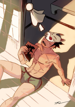 yaoibara4all:  tohdaryl:  5 - In underwearÂ 