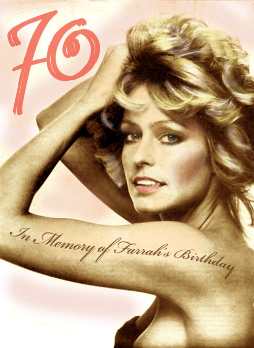  Feb 2, 1947 Farrah Leni Fawcett was born… she would’ve turned 70! Celebrate all things