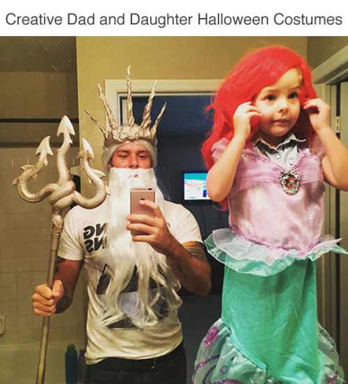 wwinterweb:  Creative dad and daughter Halloween porn pictures