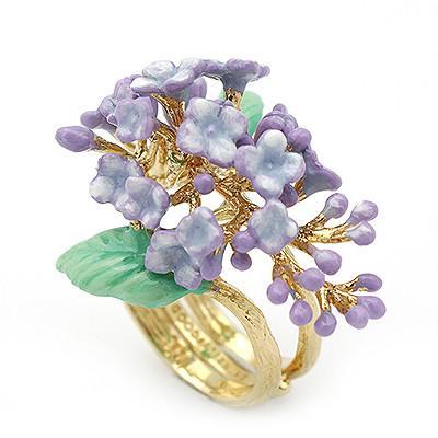 peachblushparlour:Flower Rings by Good After Nine