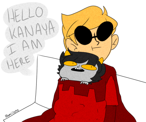 Happy birthday LU !!! uwu davekat for you-