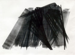 regardintemporel:  Hans Hartung (1904-1989) - Abstrakte Komposition