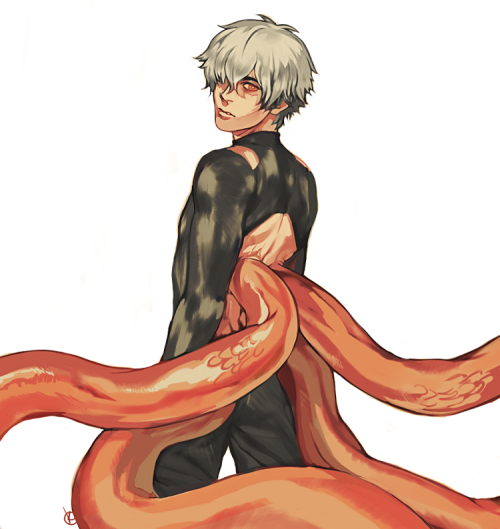 sialyxz:Oldie Kaneki sketch, better upload it unfinished than never, right? =v=‘