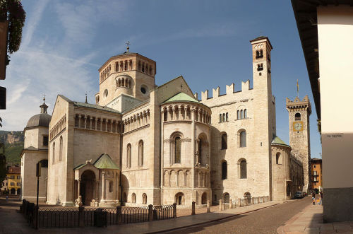 Trento Cathedral (Italian: Cattedrale di San Vigilio, Duomo di Trento) is a Roman Catholic cathedral