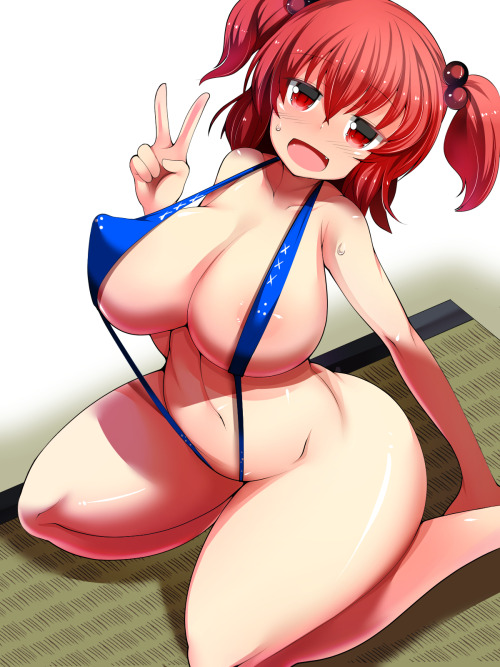 lewdanimenonsense:  sling bikinis are hell porn pictures