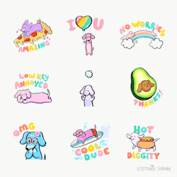 stefanieshank: My new “Weenmoji” iOS Sticker Pack is now available in the iTunes App Store! https://apple.co/2R0QET0 
