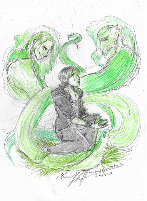 thebadgerfoxdraws: Remembering the fallen ones with prompt 5 of #DouxieAppreciationWeek @moppet