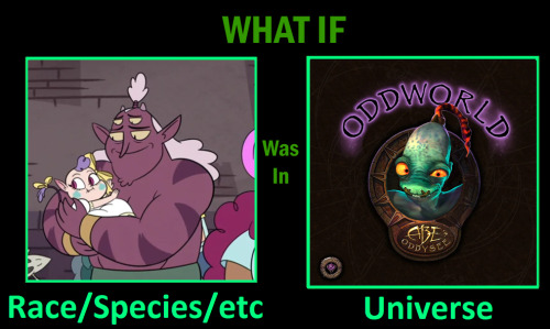 The title “What if Size-Shifters were originally from Oddworld”If Septarians live Septar