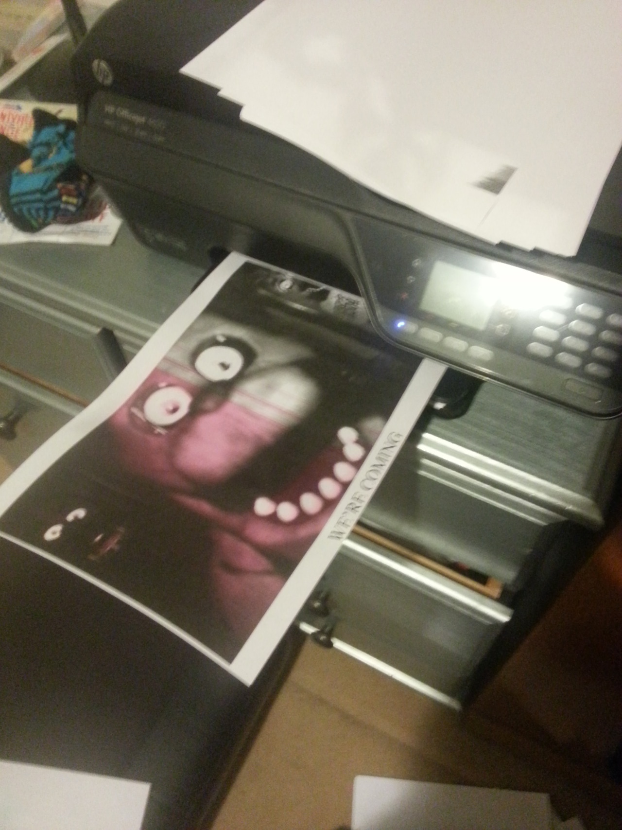 the-royal-runnaways:  asktoothless:  So i hear my printer starting up from nowhere
