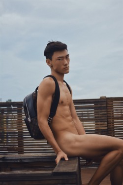 ohthentic:  gonevirile: Clarence Chow by Diontrae Jackson for Desnudo Magazine  Oh