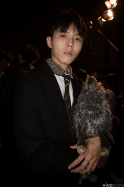 koreanmodel:  Joo Woo Jae at Beyond Closet Fall 2015 Seoul Fashion Week by Kim Dae Hyun   