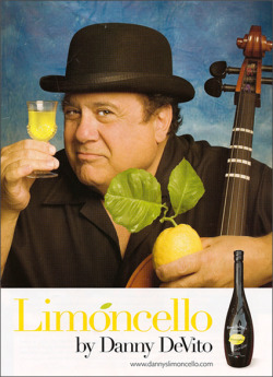 handbasketofdreams:  reverendharlemheat: banknote: Gentle reminder that Danny DeVito has (had?) his own brand of Limoncello  this is a magritte painting   The fucking pun in this picture it makes me so angry  It took me a solid two minutes. 😂 and now