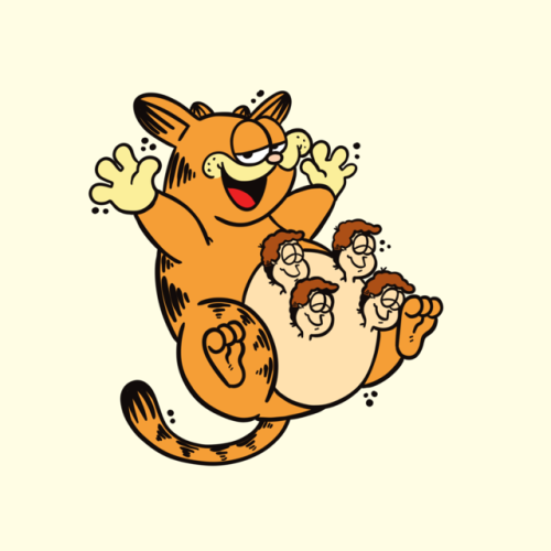 garfemon:241 - GARFTANK - It produces milk by having its JON NIPPLES barf. That’s all you nee