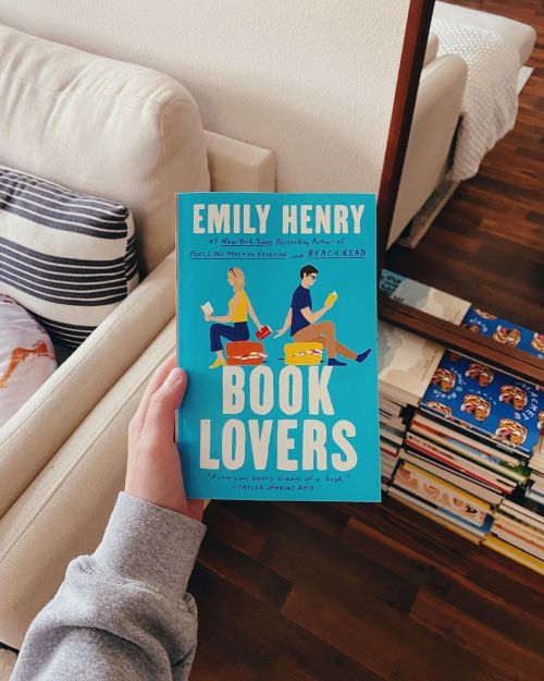 bookbaristas: CAN’T WAIT TO DIVE IN @emilyhenrywrites #BookLovers is coming to shelves 5/3!⁣ ⁣