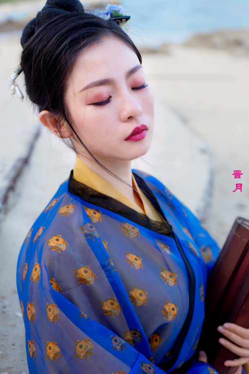 hanfugallery:Traditional Chinese hanfu by 晋月汉服